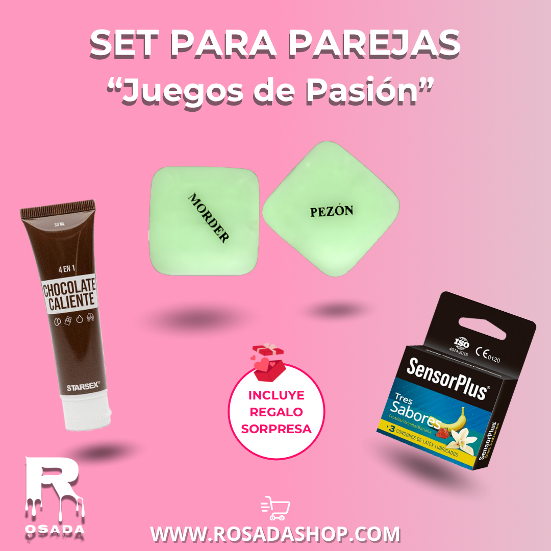 SET PARA PAREJAS “Juegos de Pasión”