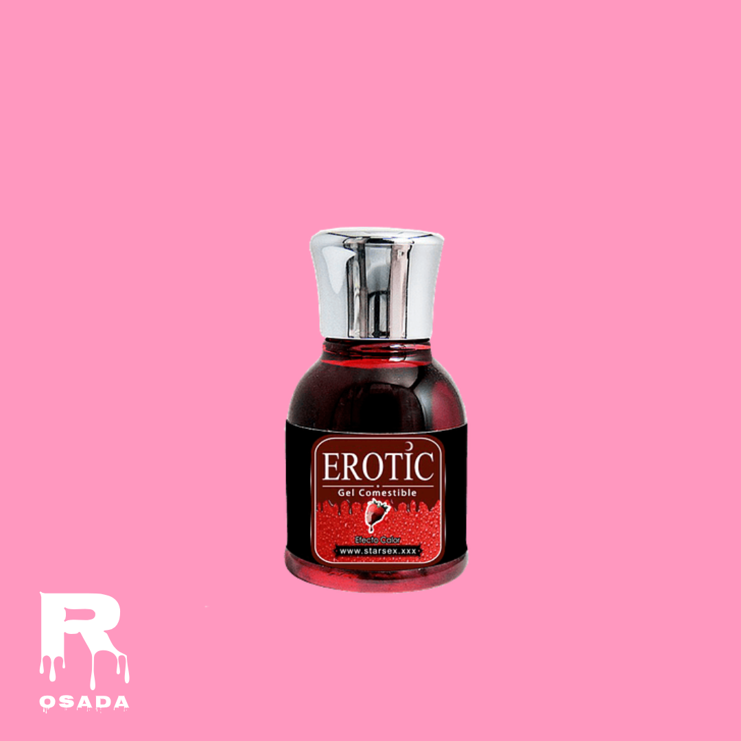 Aceite comestible Erotic Frutilla - Chocolate