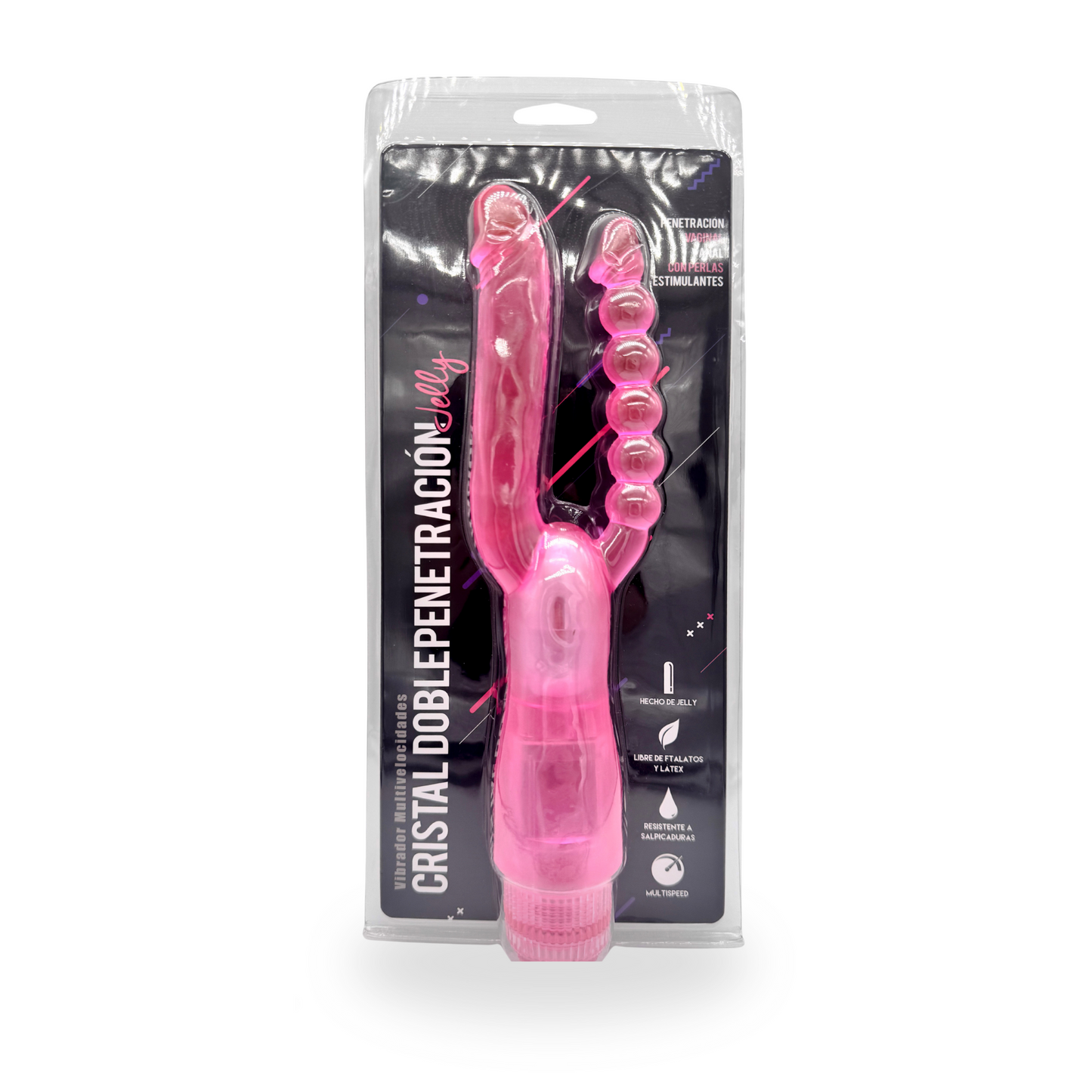 Vibrador Doble - Jelly