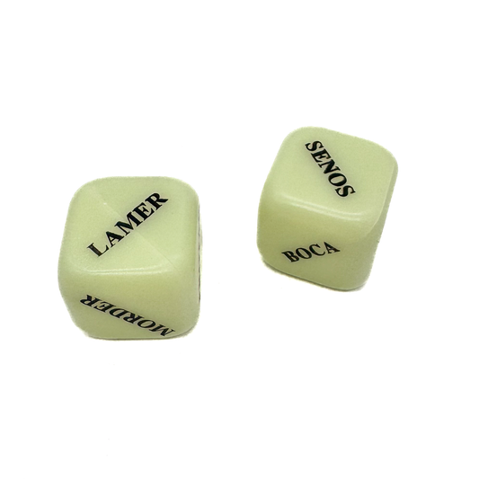 Dados Hot Dice - Brillan en la oscuridad