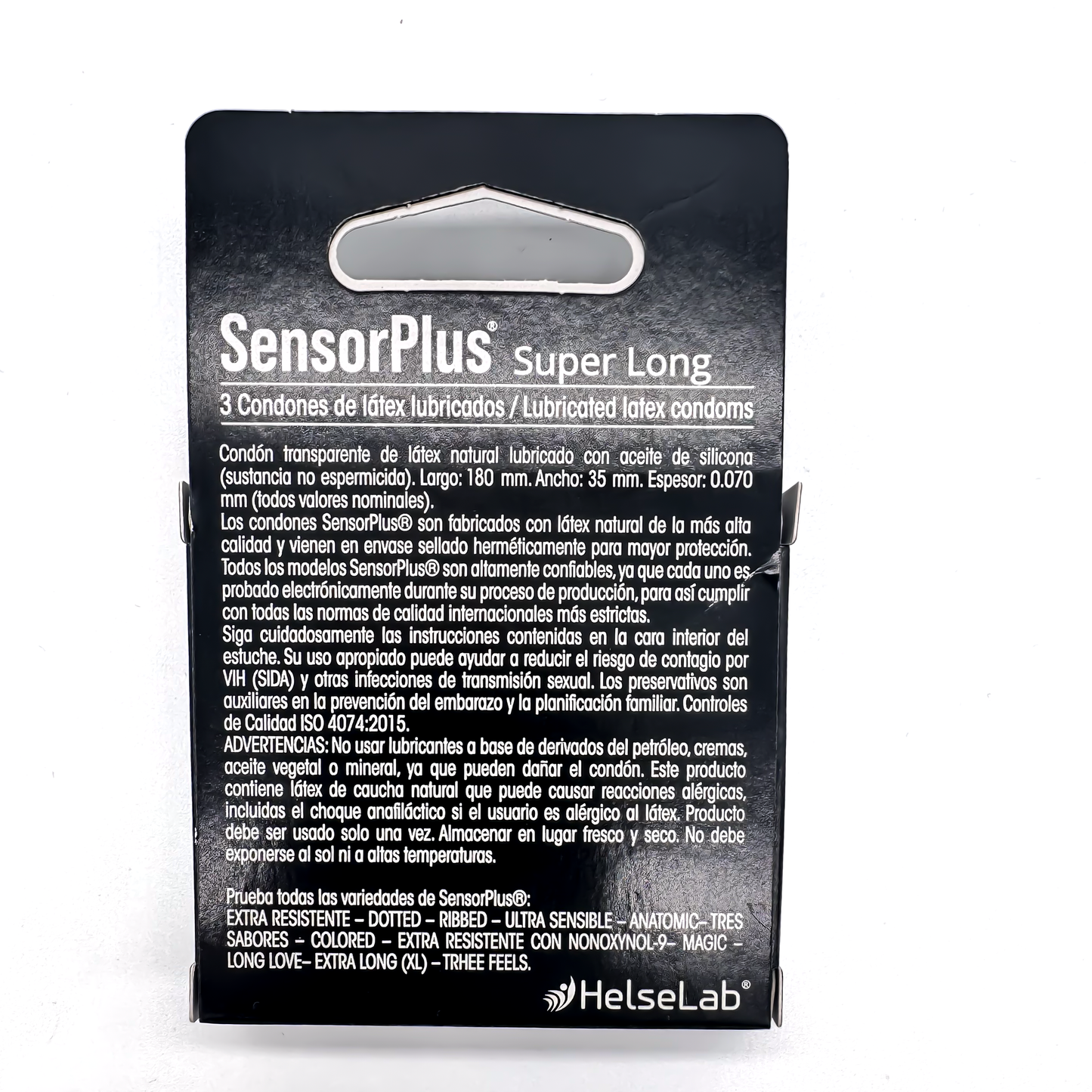 Preservativos Sensor Plus Super Long XL