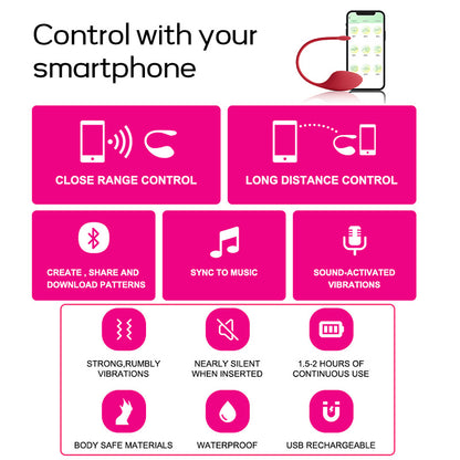 Huevo Vibrador con App