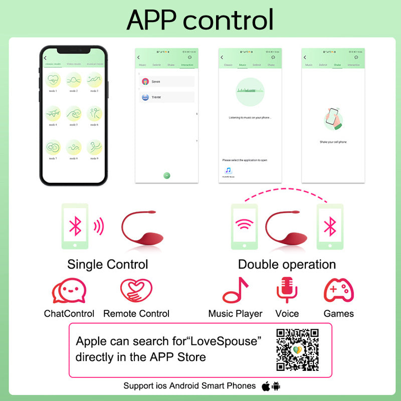 Huevo Vibrador con App