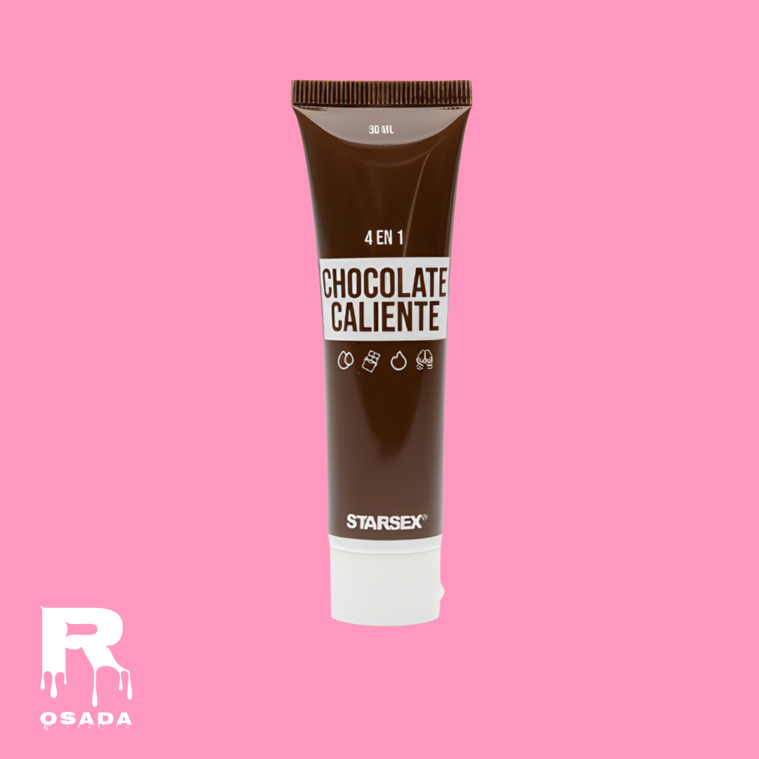 Lubricante chocolate caliente 4 en 1