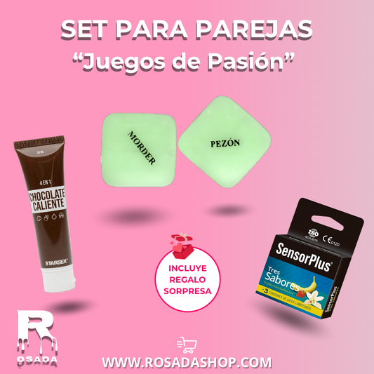 SET PARA PAREJAS “Juegos de Pasión”