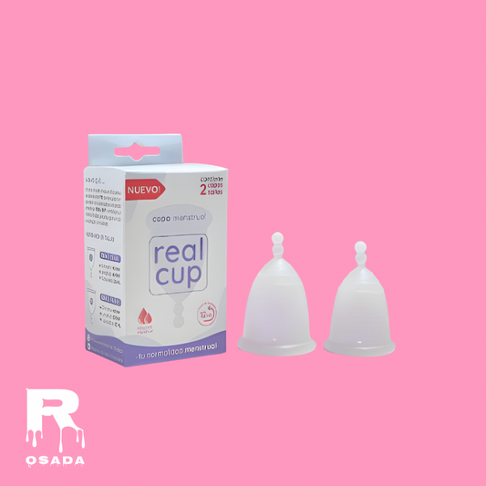 Set de Copas Menstruales Real Cup