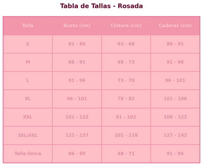 Colaless Bordado Rojo