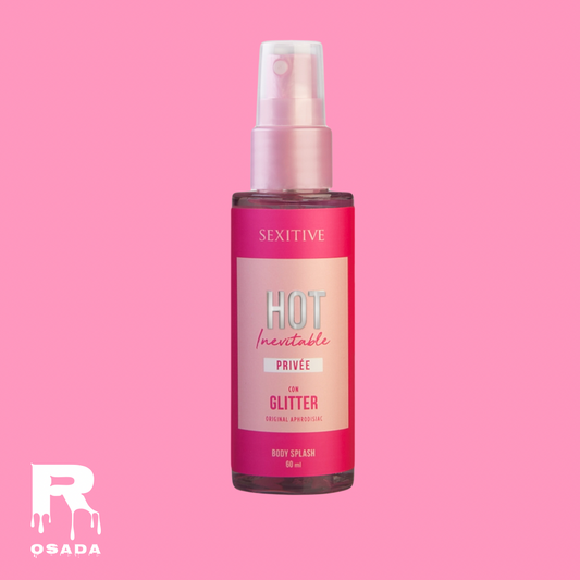 Body Splash Hot Inevitable Privée con Glitter