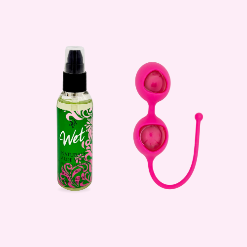 Set Bienestar - Bolas chinas + Lubricante Aloe vera