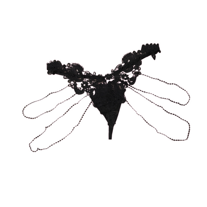 Colaless Bordado Negro