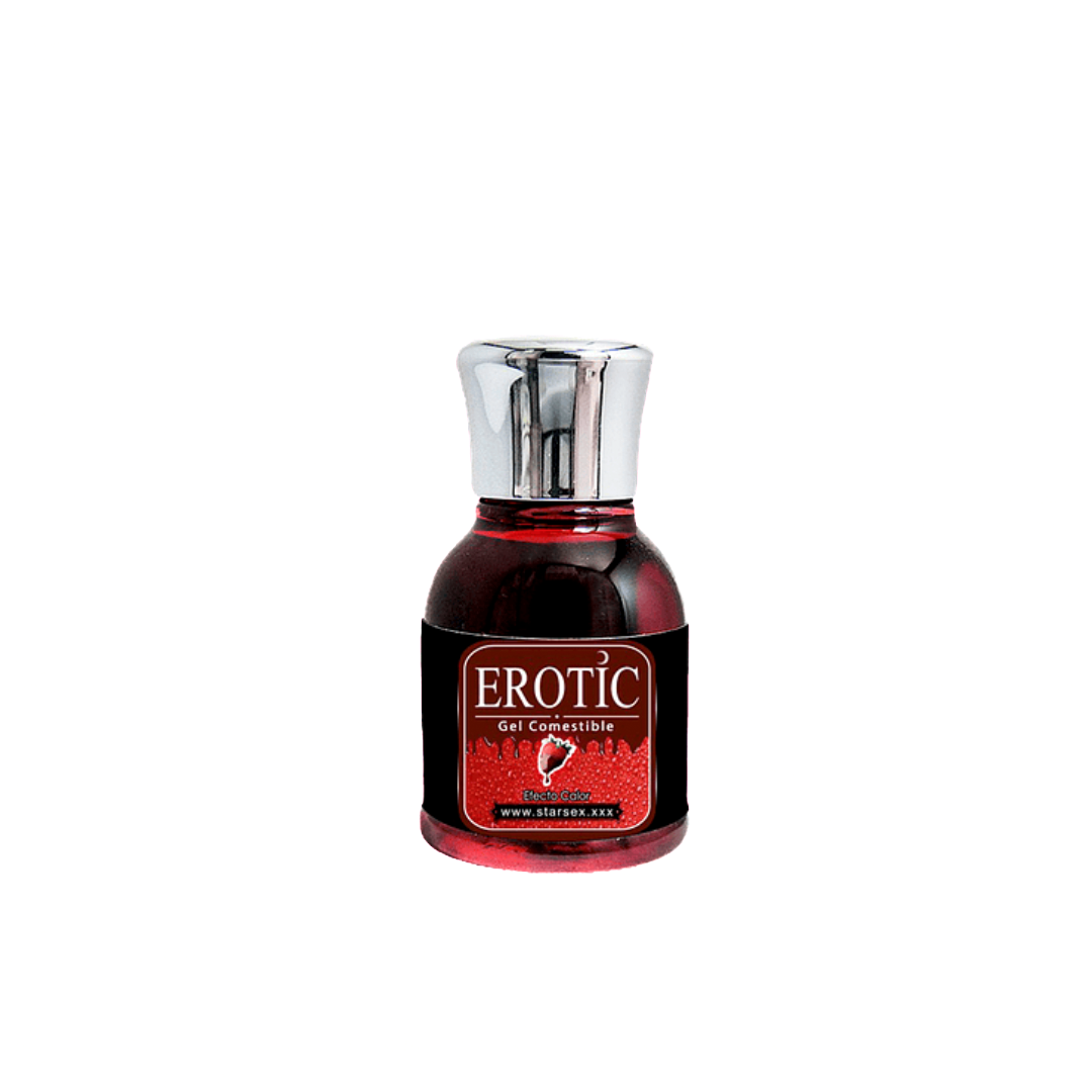 Aceite comestible Erotic Frutilla - Chocolate