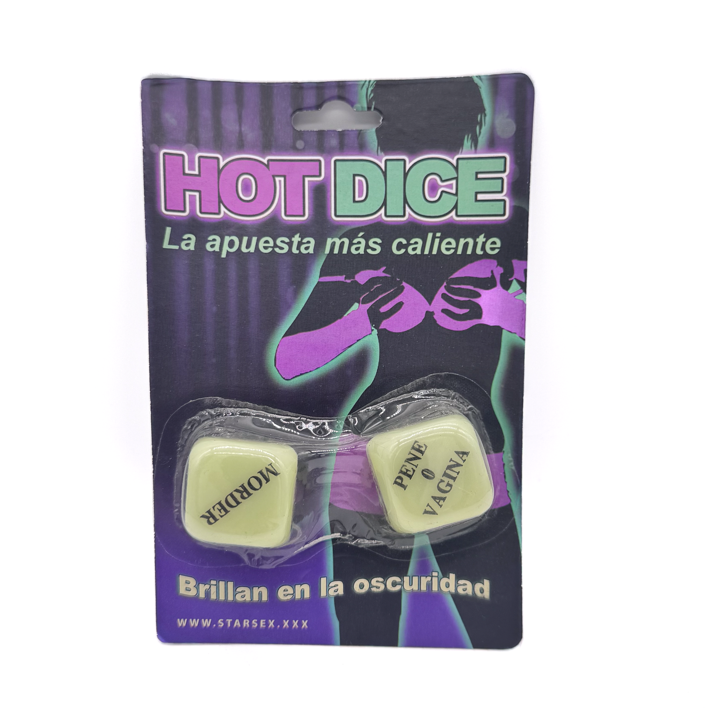 Dados Hot Dice - Brillan en la oscuridad