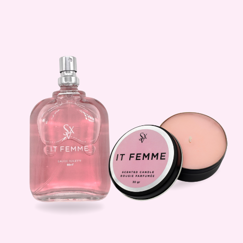 Set It Femme - Perfume + Vela de masaje