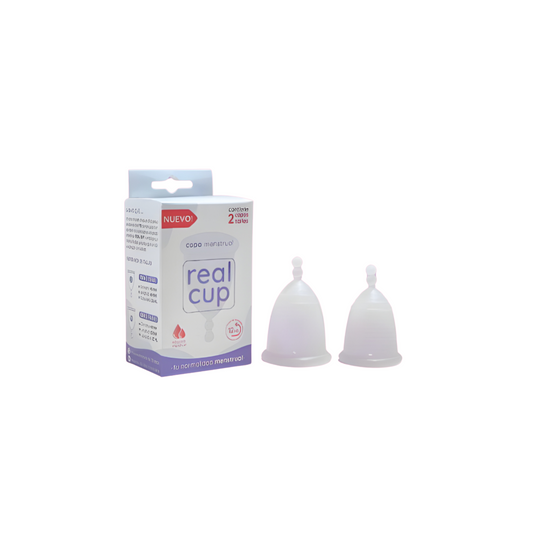 Set de Copas Menstruales Real Cup