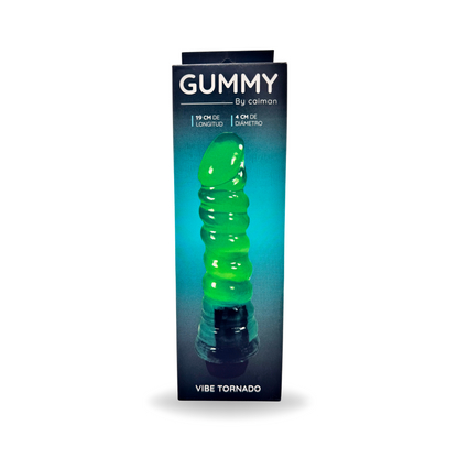 Vibrador Vibe Tornado verde - Caiman