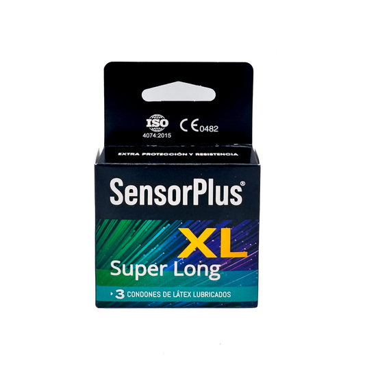 Preservativos Sensor Plus Super Long XL