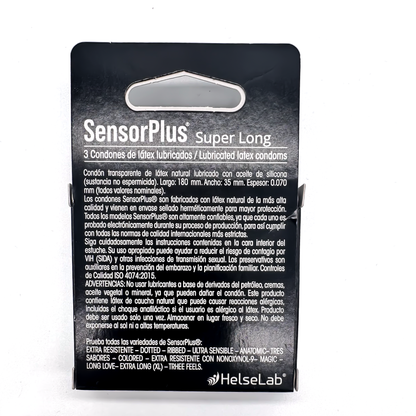 Preservativos Sensor Plus Super Long XL